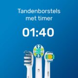 Elektrische tandenborstels met wisseltimer en eindtimer