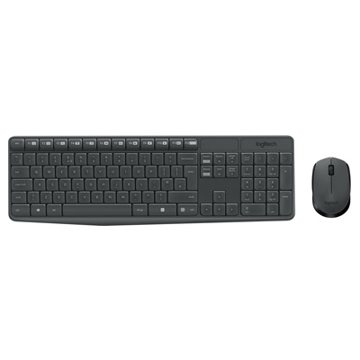 Logitech MK235 Draadloos toetsenbord en muis set