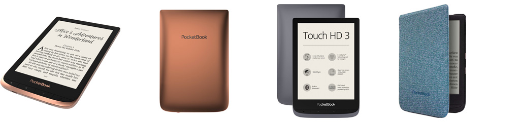PocketBook Touch HD 3 verschillende kleuren eReader