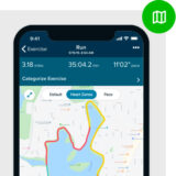 GPS monitor voor hardlopen fietsen