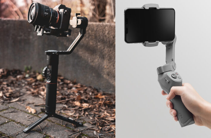 Beste gimbals voor smartphones en cameras